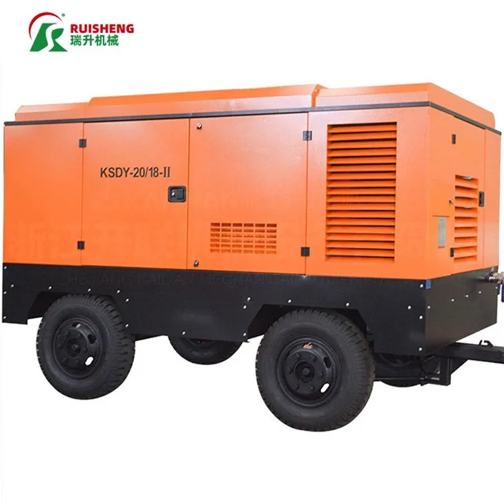 Industrial screw air compressor