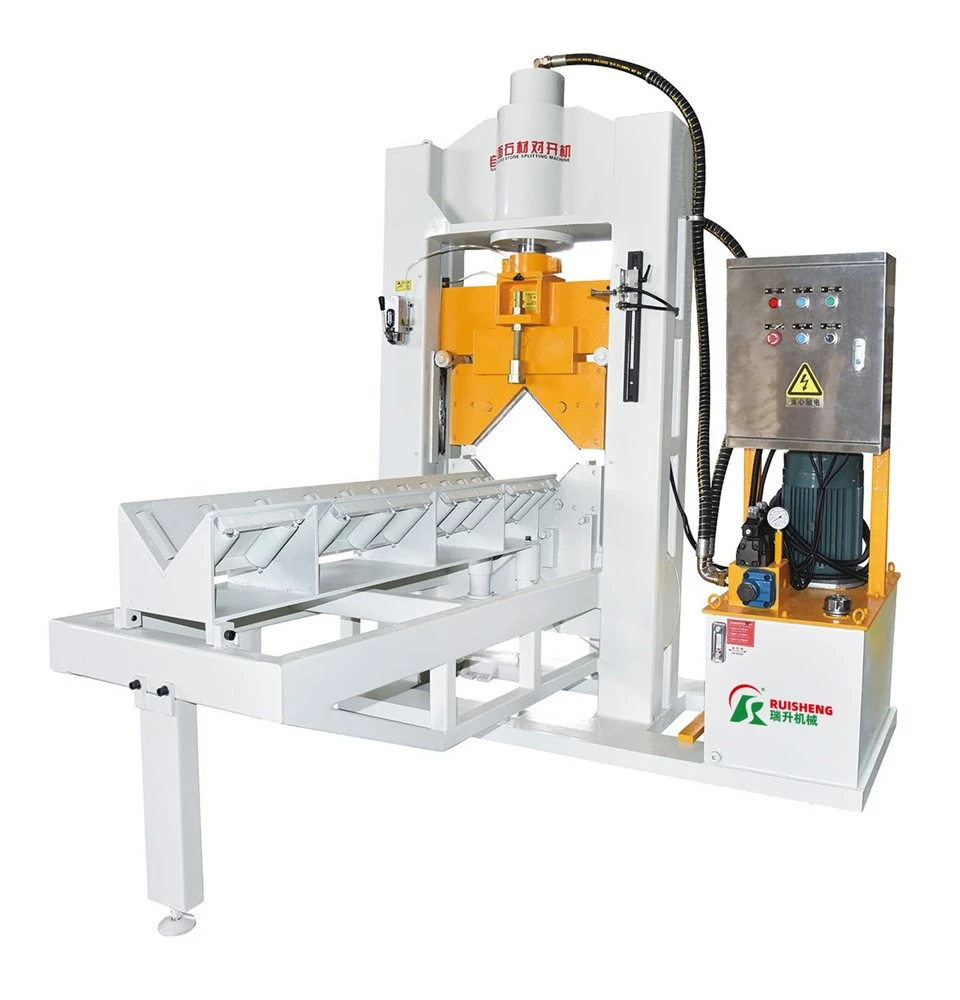 Máquina de divisão de pedra RSL-24S3|Cortador automático de paralelepípedos de 4 lâminas